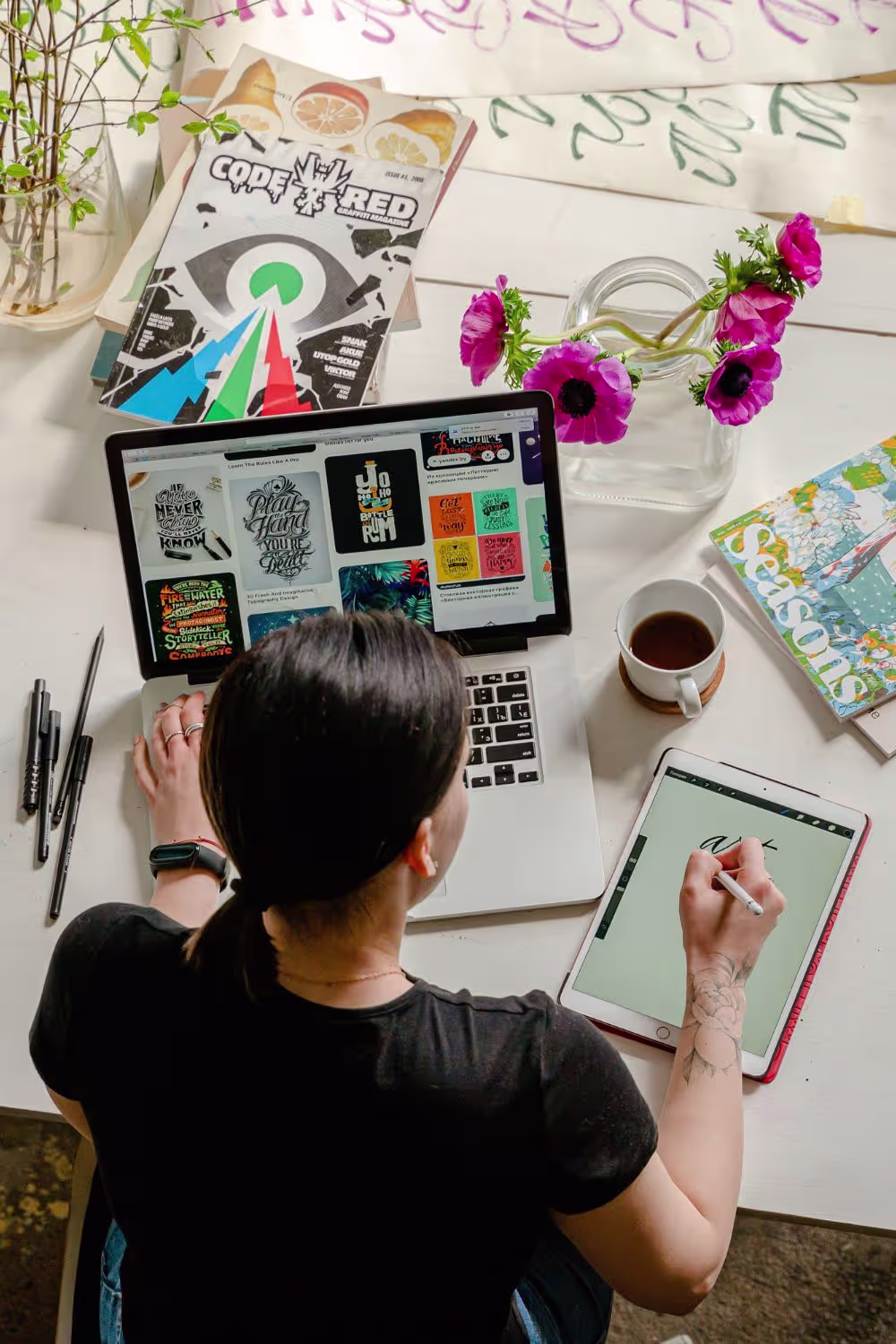 Website design: layout, colour and type